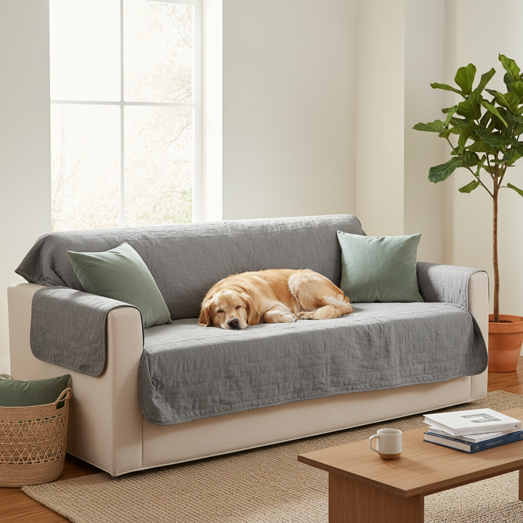 Sofa Smells Fine but Still Looks Ruined? Telling Two Waterproof Blanket Problems Apart by Fabric Feel