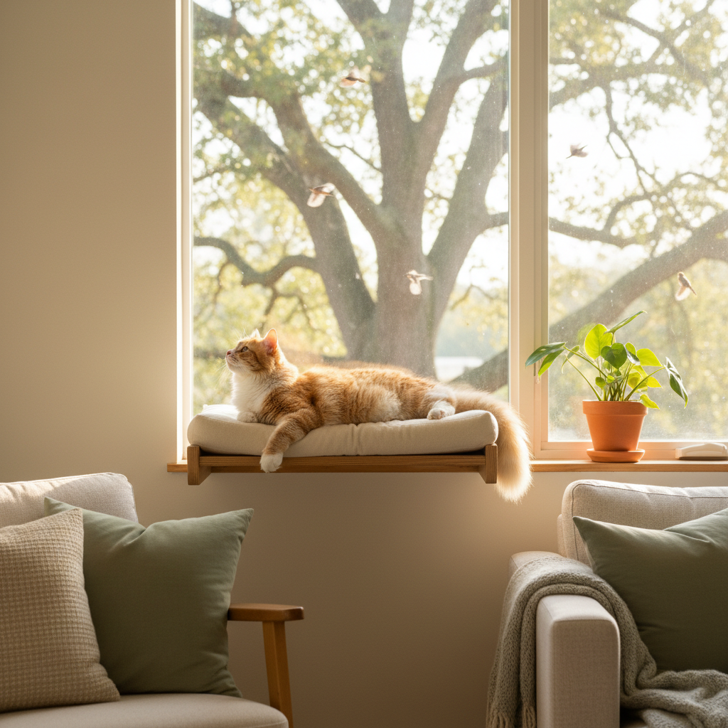 The Framework for Cat Window Perch Setup Ideas Indoor: 7 Questions to Ask Before You Install