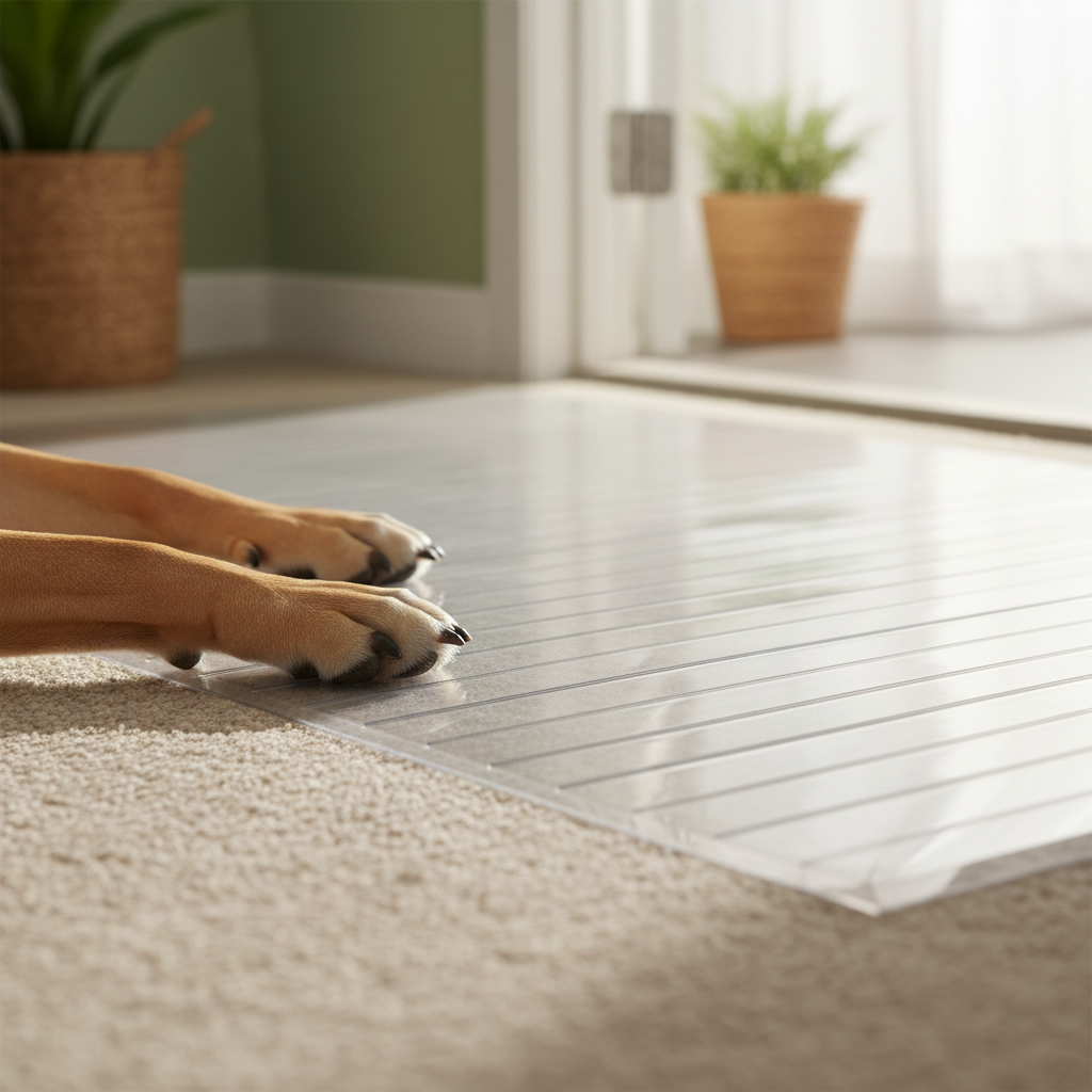 Carpet Fiber Degradation, Not Surface Scratching: What Actually Produces Lasting Doorway Protection for Dogs and Cats