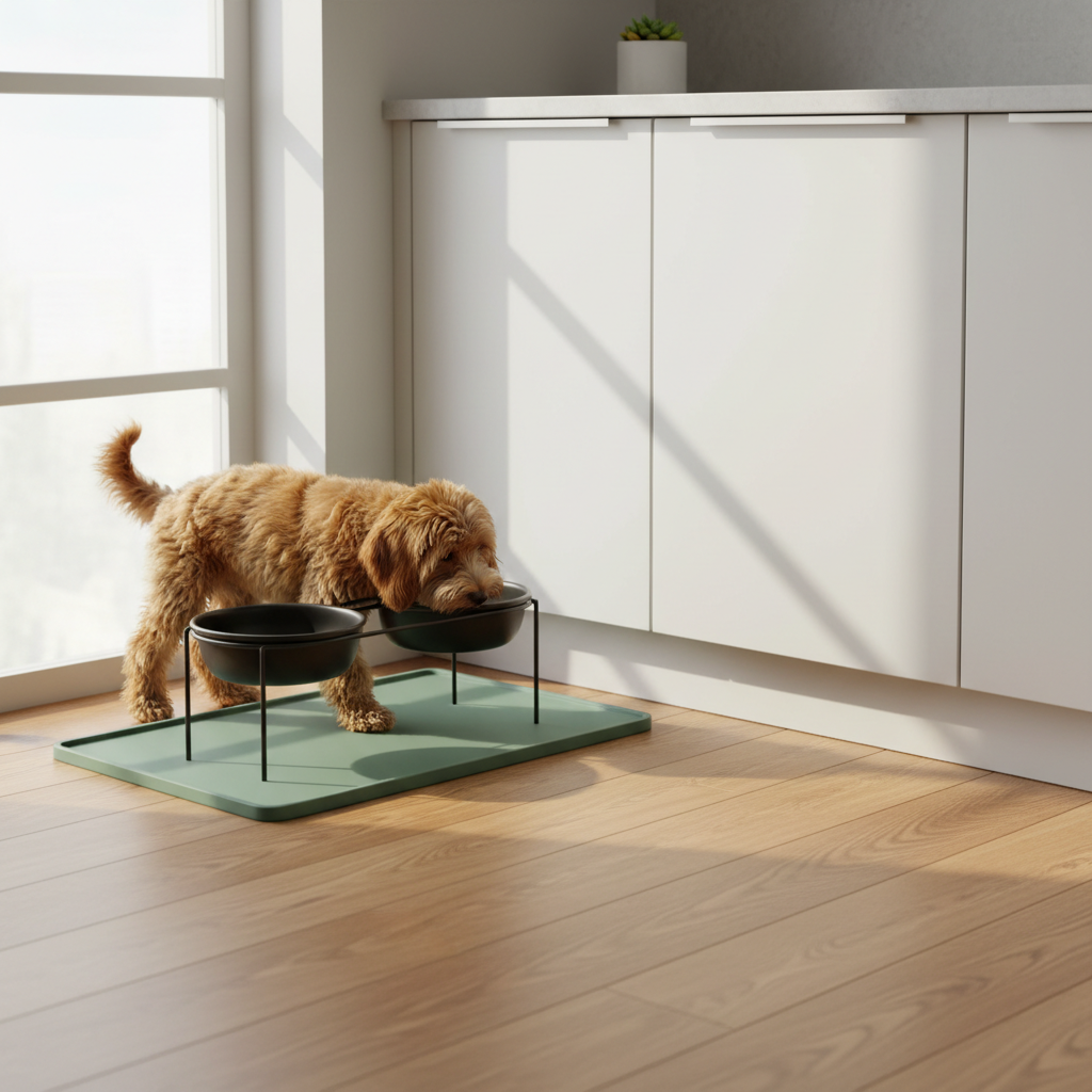 How Much Visual Calm You Trade for Practicality in a Ceramic Pet Bowl Set for a Modern Home
