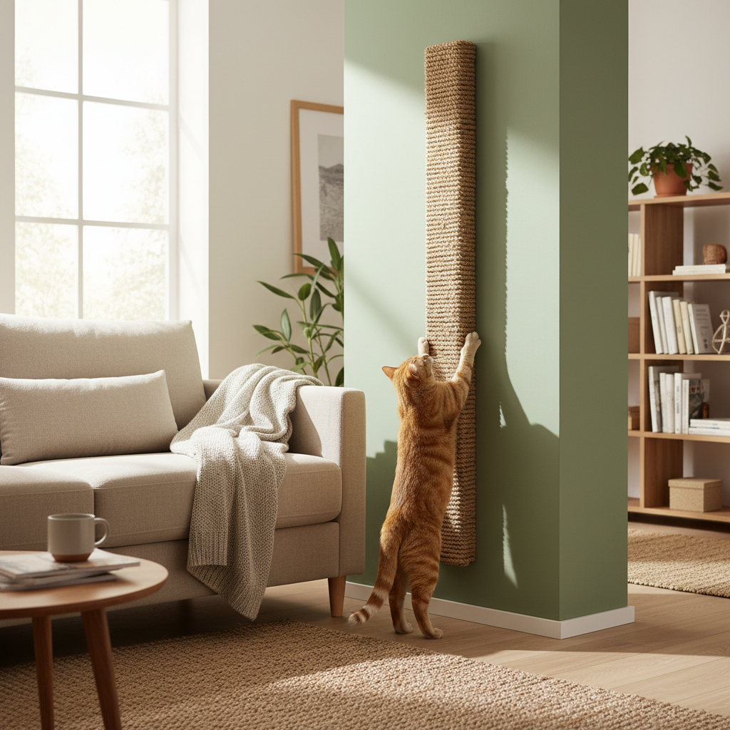 The Blueprint of a Great Wall Mounted Cat Scratcher Setup: 7 Features That Actually Protect Your Home