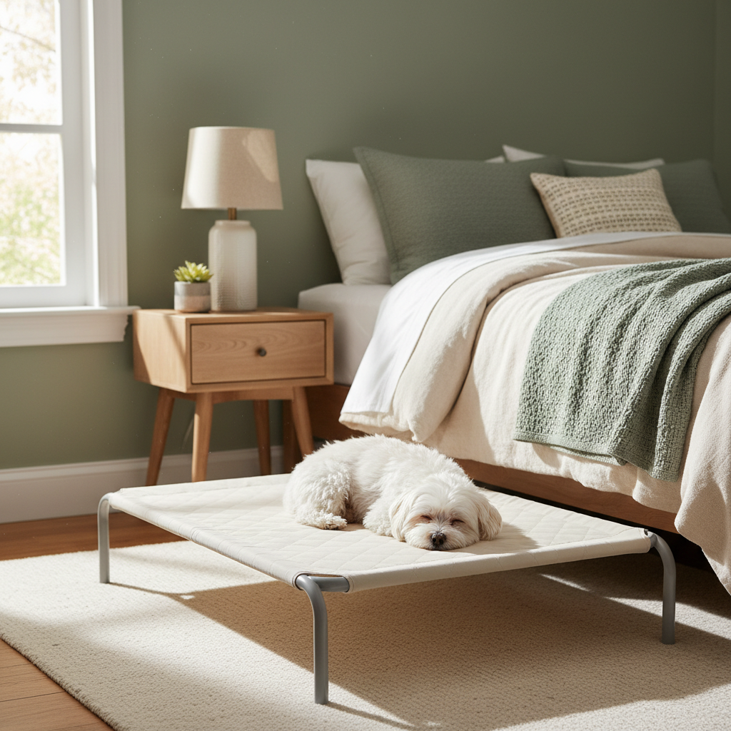 The Real Difference Between a Bedside Dog Co-Sleeper Bed and a Regular Dog Bed for Small Breeds — And Which One Fits Your Nightly Routine