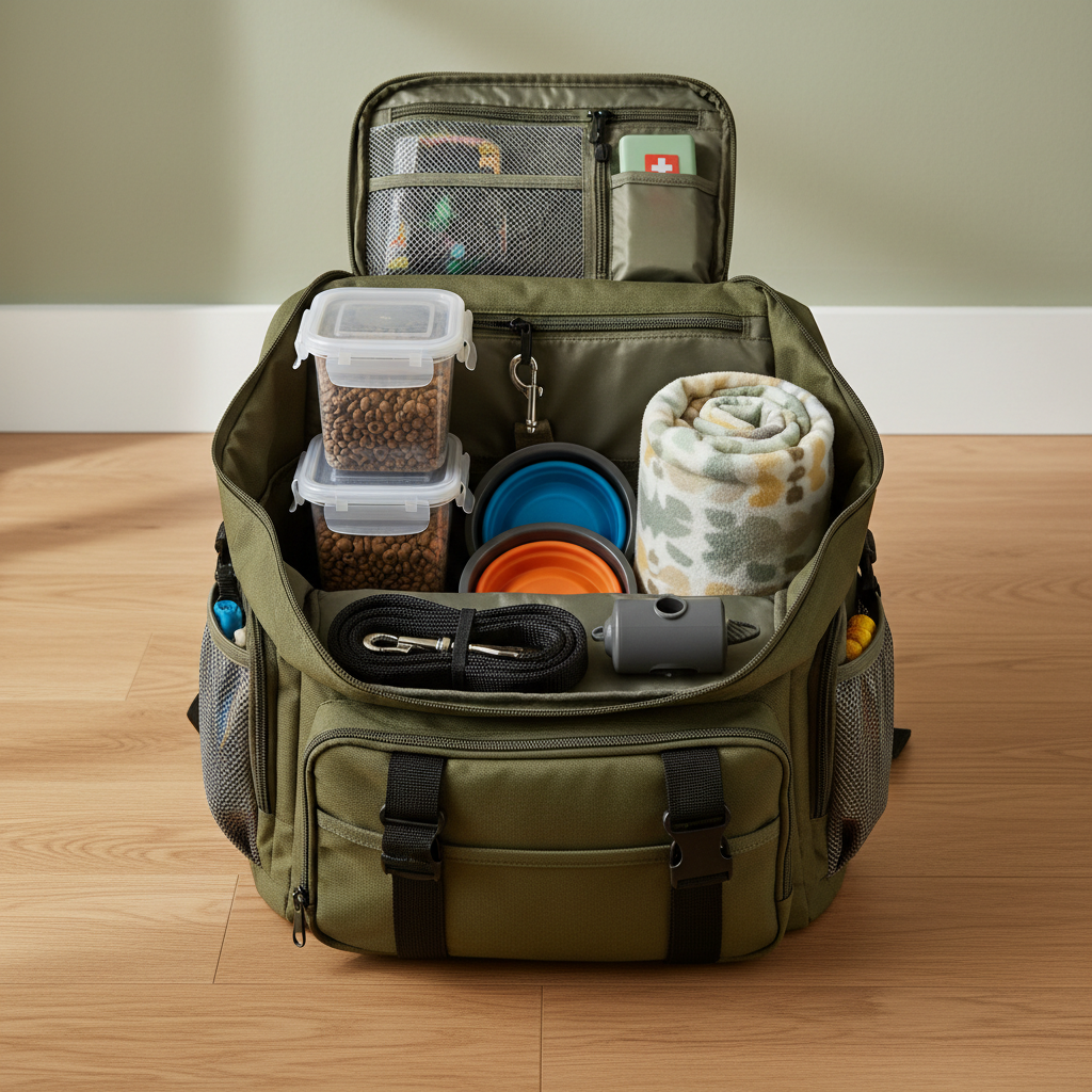 Overpacked or Underprepared? Telling Two Pet Travel Bag Essentials Problems Apart by What Goes Wrong on a Weekend Road Trip