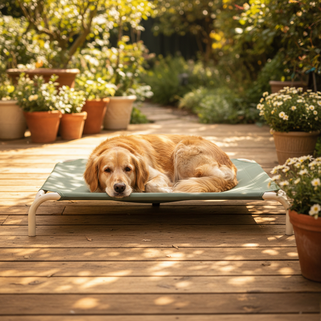 Heat, Moisture, and Mold: The Three Enemies of Every Outdoor Dog Bed That a Raised Waterproof Design Solves
