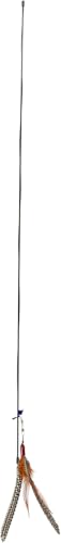 Da Bird Rod and Feather Cat Toy, Handmade in The USA (1 Bird)