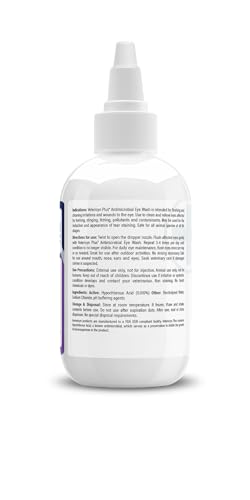 Plus Eye Wash, Dog & Cat Eye Drops, Allergy Symptom Relief, 3 oz - view 3