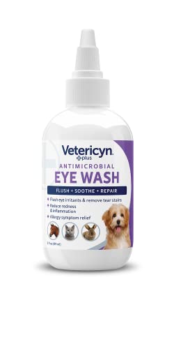 Plus Eye Wash, Dog & Cat Eye Drops, Allergy Symptom Relief, 3 oz - view 2