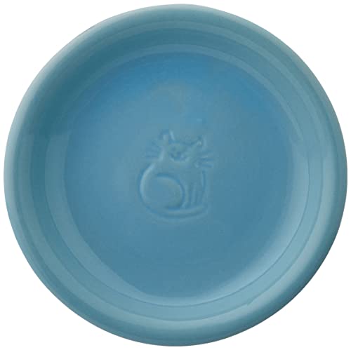 Ceramic Cat Milk Dish Diameter 14 x 2 cm
