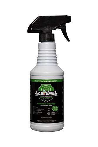 Hospital Disinfectant, Odor Eliminator & All-Purpose Cleaner, 16 Ounce Spray