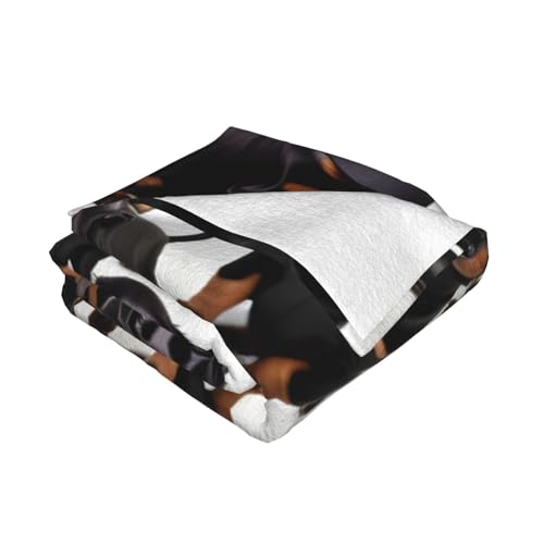 Dachshund Weiner Pet Dogluxury Bed Blanket,Fuzzy Soft Flannel Blanket, Microfiber (40x30 Inches),Thick and Warm - view 2