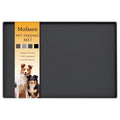 Pet Food Mat Waterproof Dog Mat 24”x16” Large – 0.5” inch Raised Edge,Cat Silicone Feeding Placemat Water Bowl Tray for Floors, Nonslip Washable Dog Mat for Food and Water