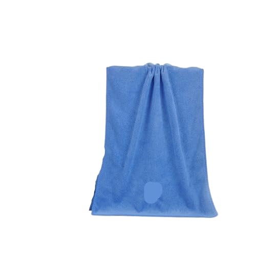 Absorbent Microfiber Pet Towel Quick Dry Mat for Dogs Soft Ultra Washable Drying Blanket(Blue 1pc)