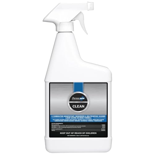 PermaSafe CLEAN 1-Step Disinfectant, Deodorizer & All-Purpose Cleaner Virtual Bundle (32oz Spray + 1 Gallon Refill) | Multi-Surface Sanitizer for Hard, Soft & Food Contact Surfaces - view 2