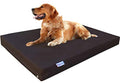 Orthopedic Pet Bed with Memory Foam for Dogs, Waterproof Liner with Durable Nylon and Bonus Miscrosuede External Covers (Ballistic in Seal Brown, XL, 47" Length X 29" Width)