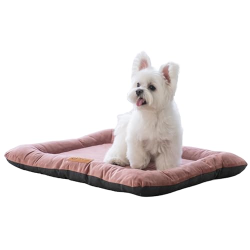 HomeLife Pet Mini Bed XSmall Dog Bed – Hyperatmos Fiber Mattress, Breathable Washable Puppy & Toy Breed Dog Bed with Easy Slip-in Slip-Out Mattress Design for Everyday Comfort - Rose