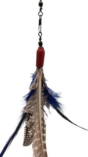 Da Bird Rod and Feather Cat Toy, Handmade in The USA (1 Bird) - view 2