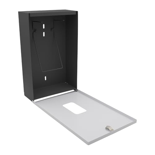 Aluminum Dog Waste Station - Colorful Paws | Matte Black - view 6
