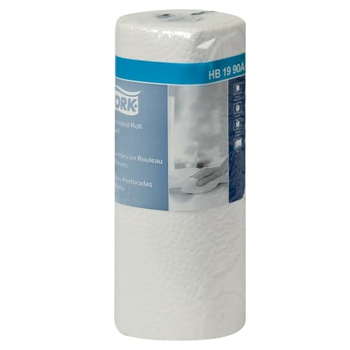 HB1990A Perforated Paper Roll Towel, White, 30 Rolls, 84 per Roll - view 3