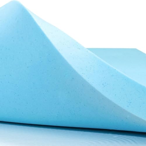 Orthopedic Gel Cooling Memory Foam Pet Bed with Waterproof Liner and External Black Canvas + Bonus Microsuede Antislip Covers for Small to Medium Dogs 35X20X4 Inches - view 5