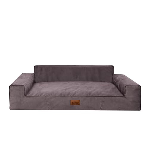 Dog Bed Dog Cushion Bed Pet Bed Dog Bed Dog Couch Lounger Sofa Dog Basket Pet Bed Soft Brown 98 x 66 cm - view 3