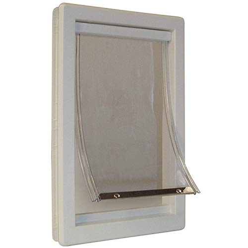 Original Pet Door with Telescoping Frame, Extra-Large, 10.5" x 15" Flap Size