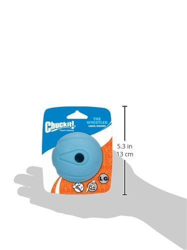 Chuckit! The Whistler Ball Dog Toy, Large 3 Inch, for Dogs 60-100 Pounds - view 3