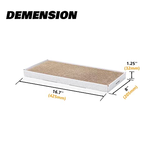 Cardboard Scratcher Pad Scratching Post: 3PCS Cat Cardboard,Cat Scratch Pad,Cat Post,Double-Sided Design for Double Life… - view 4