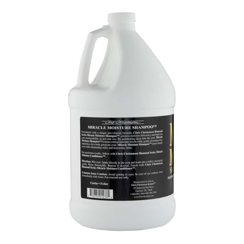 Diamond Series Miracle Moisture Dog Shampoo, Groom Like a Professional, Pro-Vitamin Formula, Provides Maximum Moisture, Use on Both Dogs and Cats, Made in the USA, 128 oz - view 2