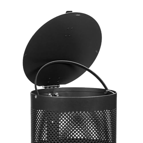 Aluminum Dog Waste Station - Colorful Paws | Matte Black - view 7