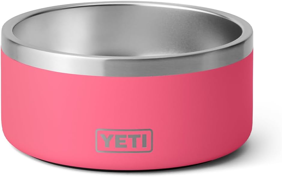 Boomer 4, Stainless Steel, Non-Slip Dog Bowl, Holds 32 Ounces
