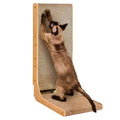 Cardboard Cat Scratcher for Indoor Cats, 26.8 Inch, Brown
