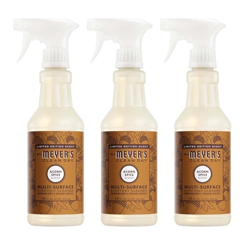 CLEAN DAY Multi-Surface Cleaner, Acorn Spice, 16 fl oz, 3 Pack