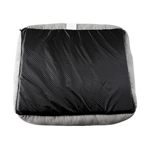 Rectangle bolster Pet Bed, Dog bed medium size, Gray With, 25x21x8 Inch (Pack of 1) (HCT-REC-005) - view 4