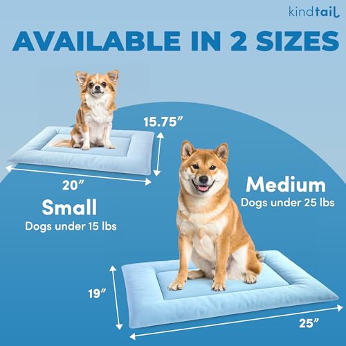 Dog Crate Pad - Soft Velvet, Reversible Bed - Machine Washable Kennel Mat for Pets up to 15 lbs, Mattress for Cozy Sleeping - 20” x 15” x 1” (Light Grey, Small) - view 3