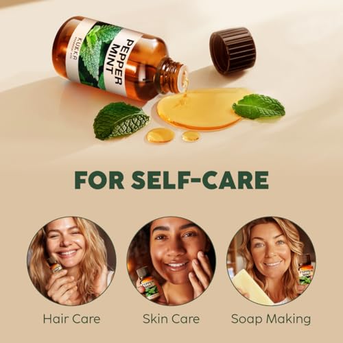 Kukka 100% Pure Peppermint Essential Oil for Skin, Diffuser, 0.34 Fl Oz - view 5
