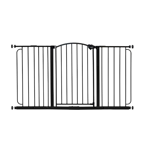 Safety 30.5"-58" Extra Wide Baby Gate, Bottom of Stairs & Doorways - view 6