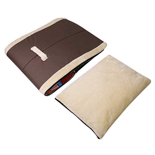 Indoor Dog House Soft Warm Cat Cave, Portable Foldable Pet Bed, Washable Removable Cushion for Cat and Small Dogs, Outdoor Igloo Dog Cat House - view 5
