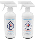 Purefypro Disinfectant Spray (16oz, 2pk) No Rinse. No Residue. Kills 99.9999% MRSA, Norovirus, Flu Virus, and Fungi, Drug Resistant Germs. Suitable for All Surfaces