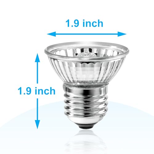 Reptile Heat Lamp Turtle Heating Light 4PCS 50W UVA UVB Heat Bulb Simulated Sunlight Basking Spot Lamp for Reptiles Lizard Amphibian Bearded Dragon Snake - view 2
