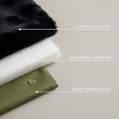 Gus Travel Bed - Medium (29.5″ x 39.5″), Army - Portable Foldable Dog Bed - view 5