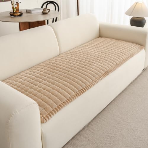 Pet Couch Covers for Sofa Washable, Fuzzy Dog Couch Cover Protector