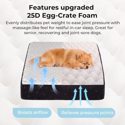 Dog Car Seat, Dog Booster Car Seat for Small/Medium Dogs Under 40lbs - view 4