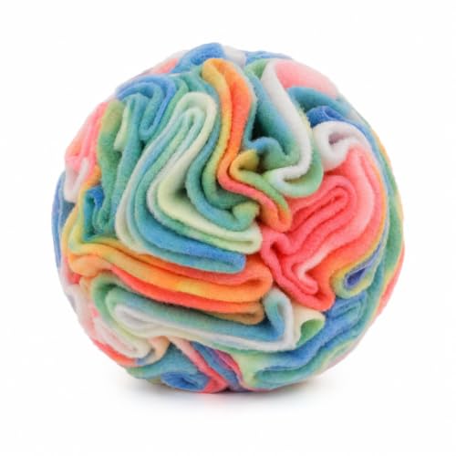 Snuffle Ball for Dogs, Puppy Treat Toy, Interactive Foraging Puzzle Ball Toy, Enrichment Toys for Large Dogs, Sniffle Interactive Treat Balls