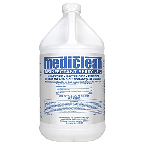 Disinfectant Spray Plus, Antimicrobial for Flood Cleanup, 1 Gal
