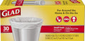 Garbage Small, White, 4 gallons, 30 Count (Pack of 2)