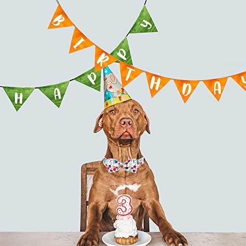 MR. CHUBBYFACE· Ballon Dog Collar with Bowtie, Cute Birthday Balloon Dog Collar with Metal Buckle, Adjustable Pet Collar for Small Medium Large Dogs - view 4