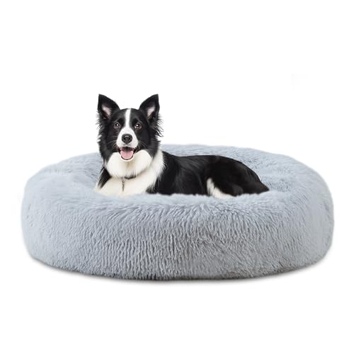 39'' Donut Dog Bed, Calming Dog Bed for Large Sized Dog