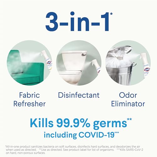 Disinfecting Mist, Lemon and Orange Blossom, 1 Spray and 1 Refill, 16 oz Each - view 2