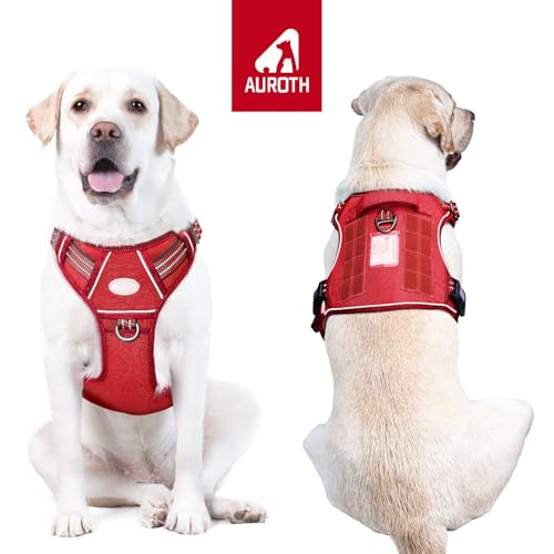 Dog Harness for Large Dogs, No Pull Tactical Dog Vest Heavy Duty - view 2