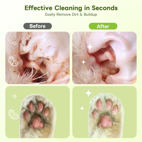 2026 Upgrade Dog Wipes for Dogs & Cats, Pet Cleaning Glove Wipes - view 3